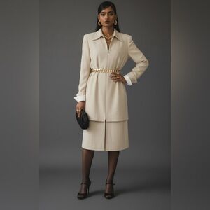 Light Academia Blazer Dress 90s Vintage Preppy Collegiate